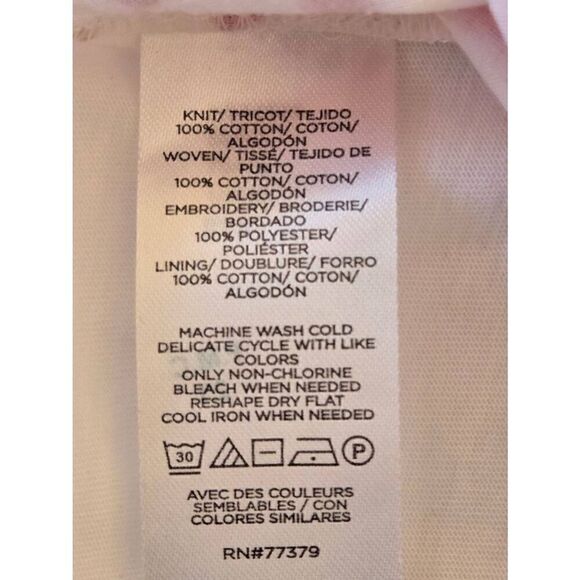 Ann Taylor Womens Sleeveless Red White Embroidered Cotton Tank Blouse Medium Pet - Picture 10 of 11